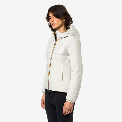 LILY ECO STRETCH THERMO DOUBLE - JACKET - WOMAN - WHITE BEIGE