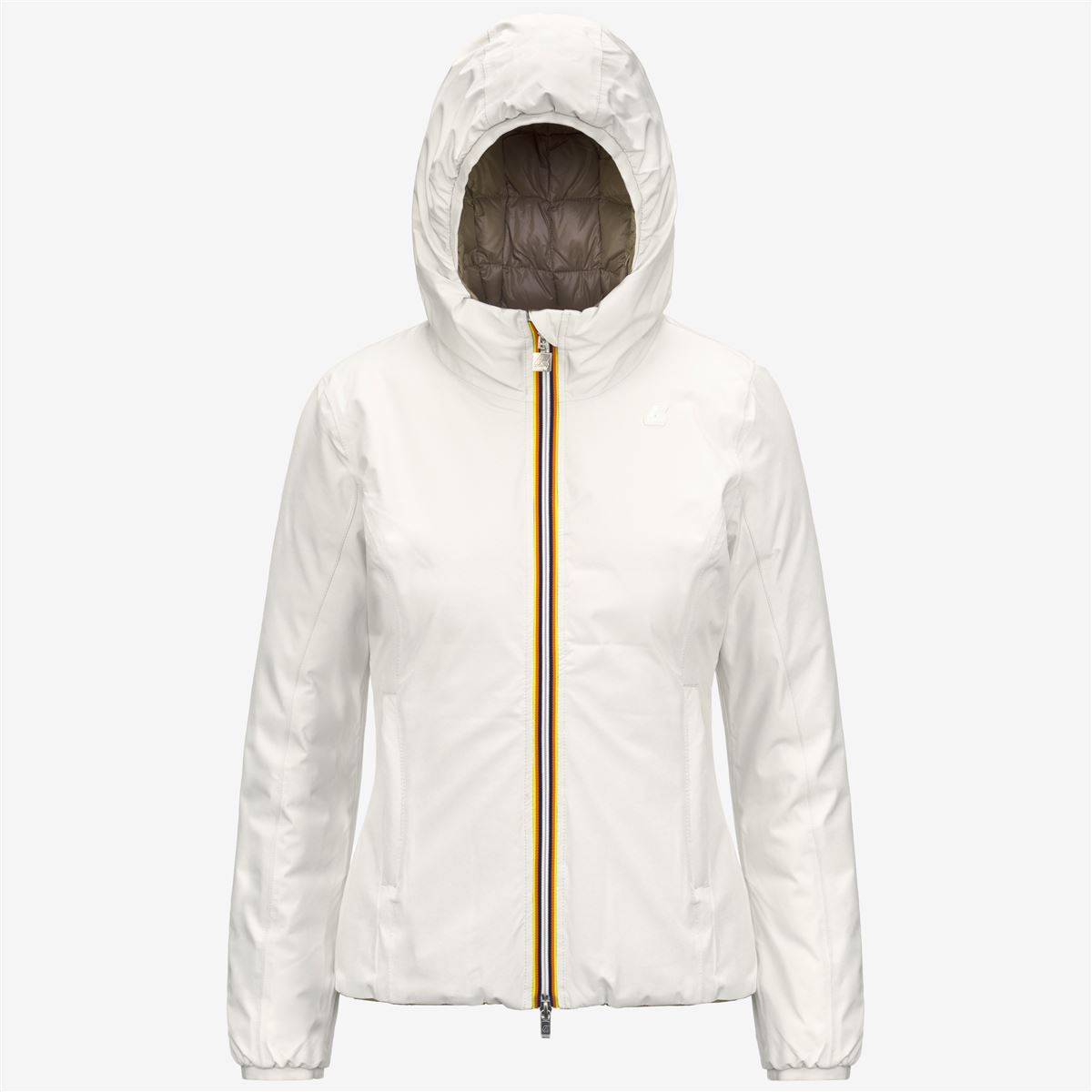 LILY ECO STRETCH THERMO DOUBLE - JACKET - WOMAN - WHITE BEIGE