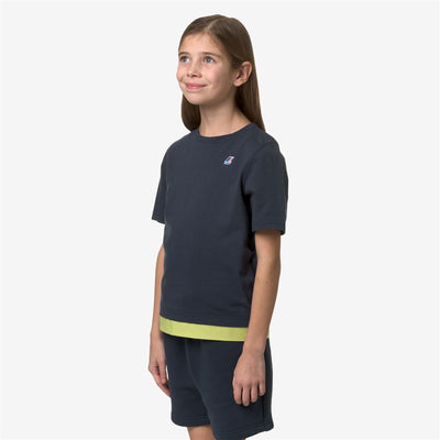 P. LE VRAI SERI NYLON PC - T-SHIRTS & TOP - KID UNISEX - BLUE DEPTH