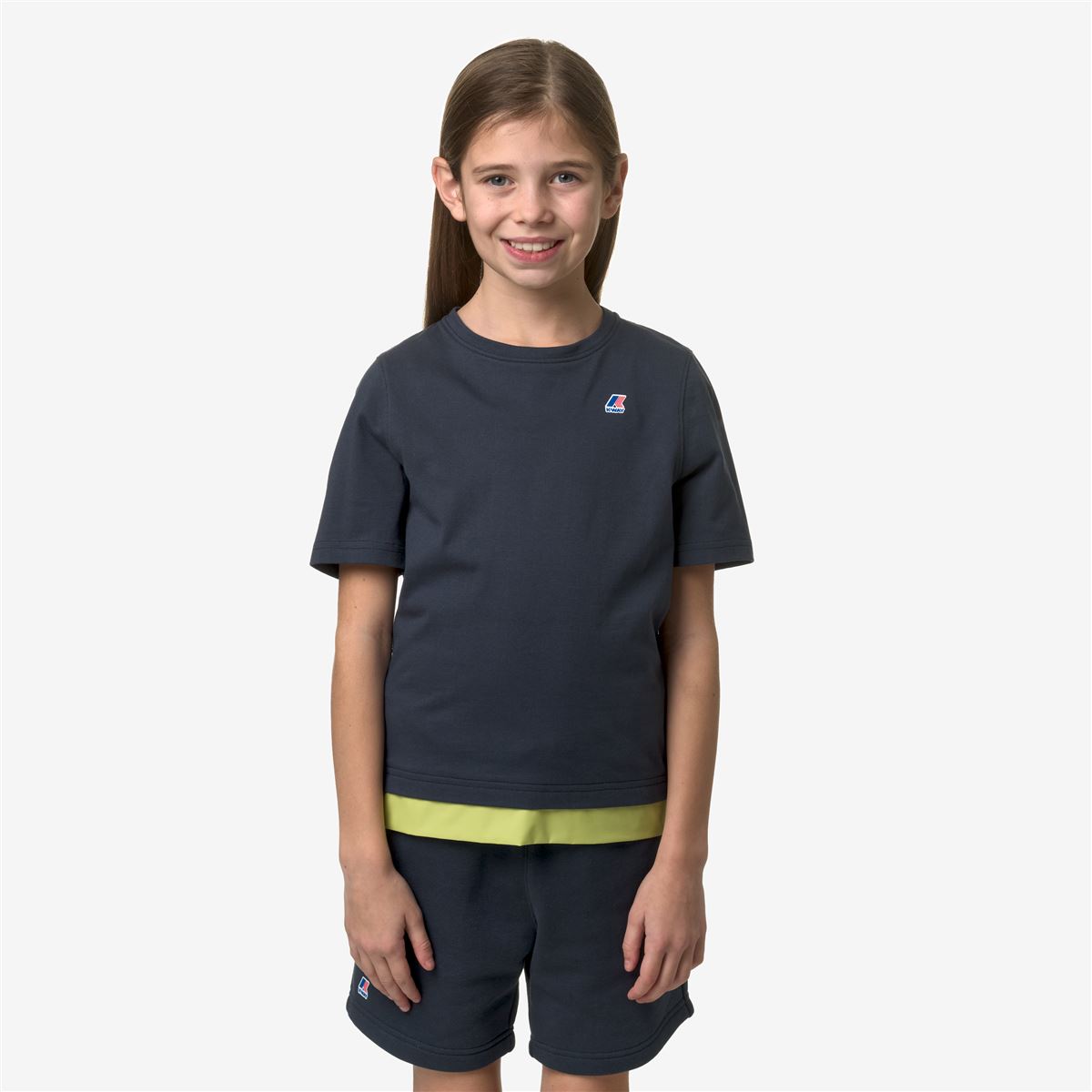 P. LE VRAI SERI NYLON PC - T-SHIRTS & TOP - KID UNISEX - BLUE DEPTH