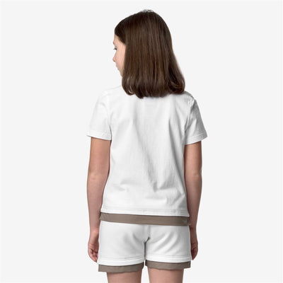 P. LE VRAI SERI NYLON PC - T-SHIRTS & TOP - KID UNISEX - WHITE