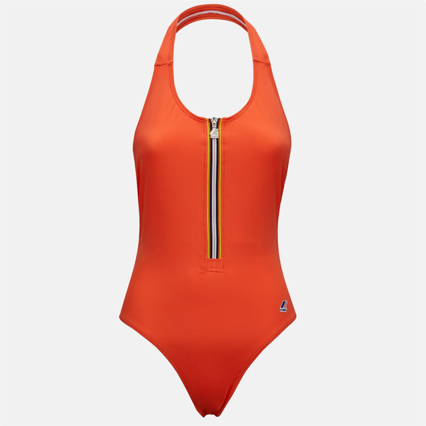 Bathing Suits Woman Sylvie Beach Swimsuit Orange | K-Way Photo (jpg Rgb)			