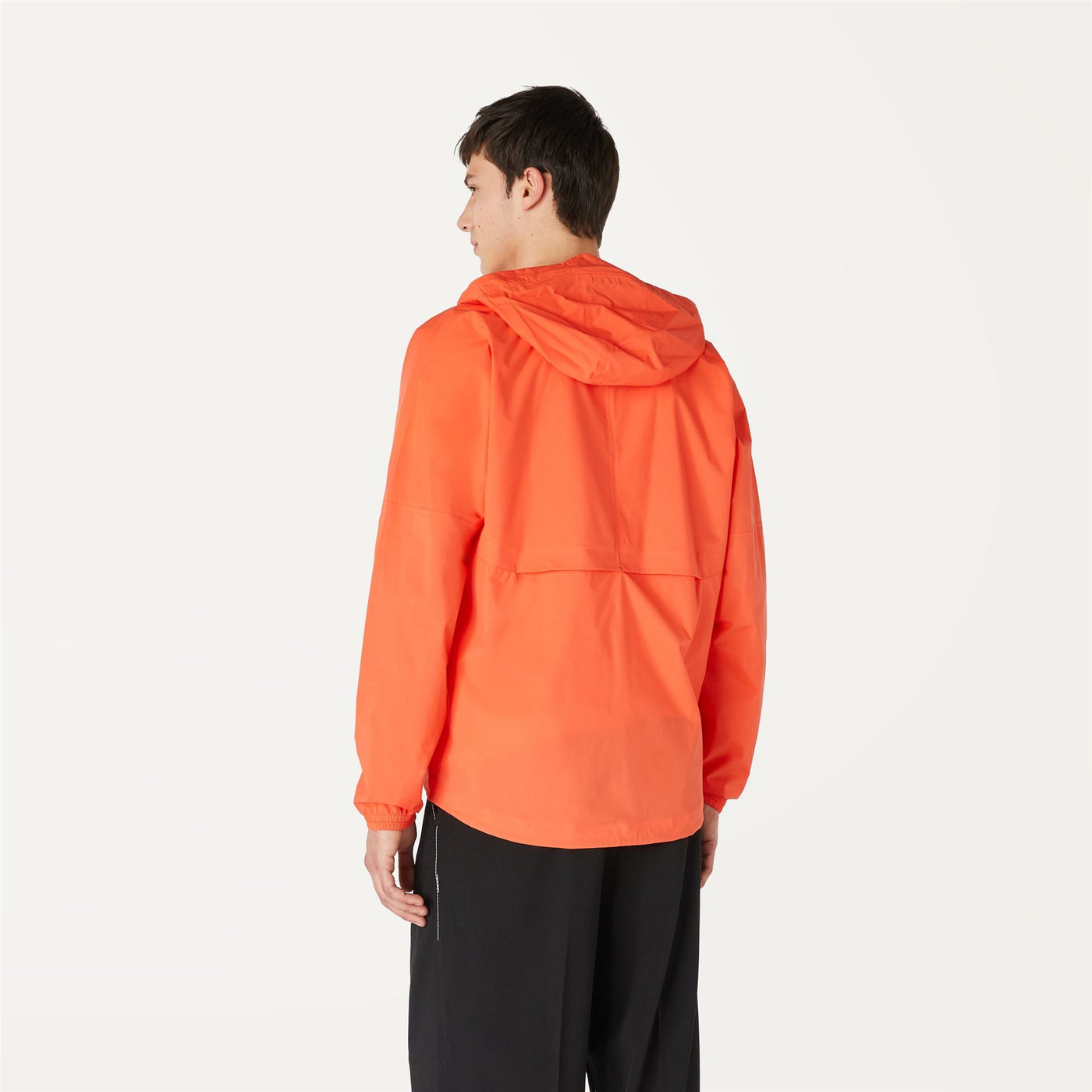 Jackets Unisex LE VRAI 2.1 AMIABLE CLAUDE Mid Orange | K-Way Dressed Front Double
