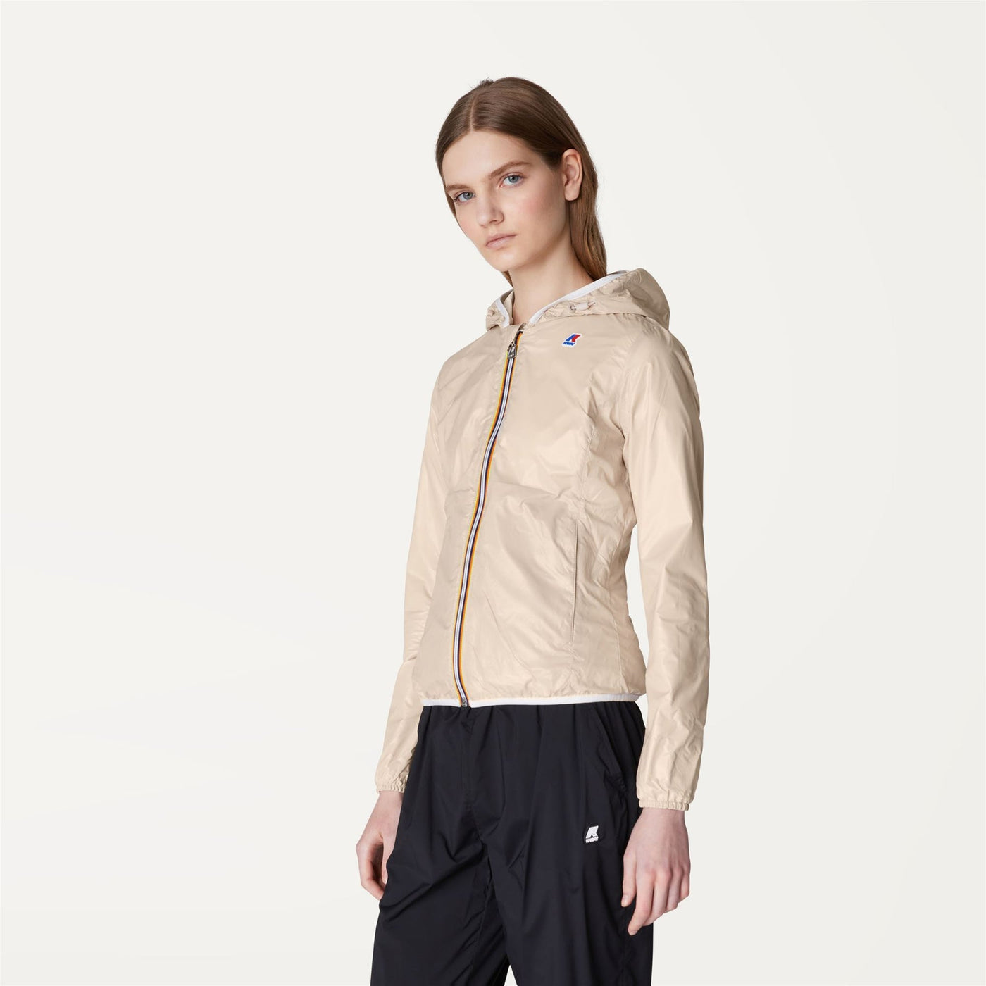 LILY PLUS.2 DOUBLE - Jacket - Nylon - Woman - White Beige