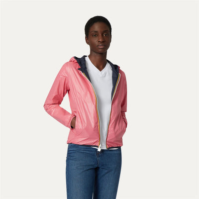LILY PLUS.2 DOUBLE - Jacket - Nylon - Woman - Blue Pink