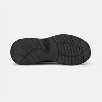 Sport Shoes Unisex TRAINING 3.0 LACES Low Cut Black | kway Dressed Back (jpg Rgb)		