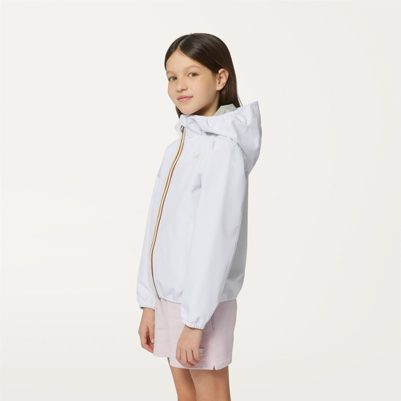 P.  LIL STRETCH DOT - Jacket - Polyester - Girl - White