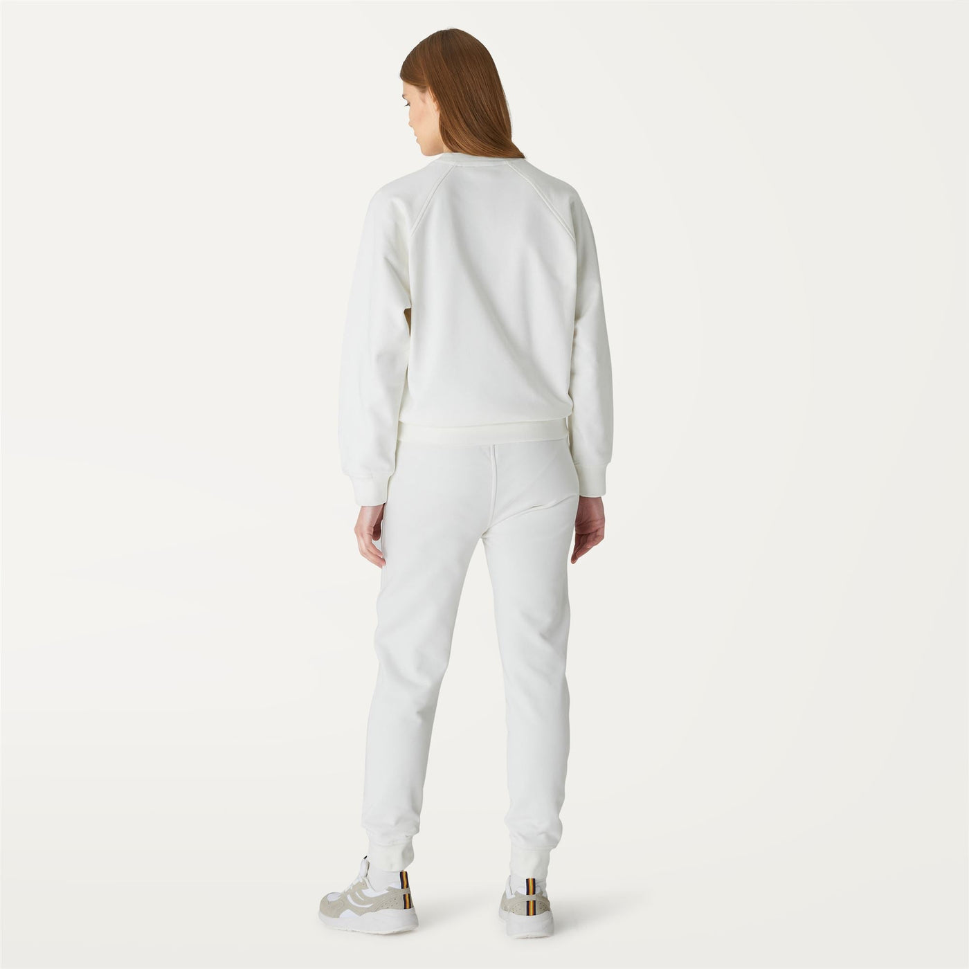 Pants Woman GINEVRA Sport Trousers White | K-Way Dressed Front Double		