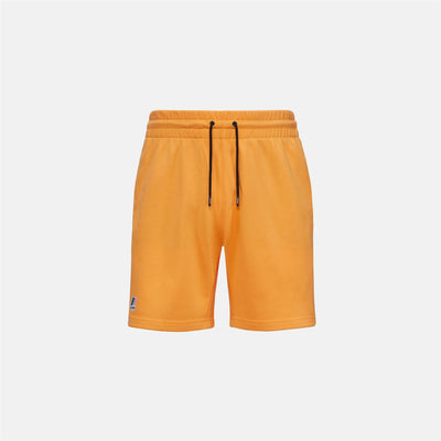 Shorts Unisex LE VRAI Dorian POLY COTTON Sport  Shorts Orange Saffron | K-Way Photo (jpg Rgb)