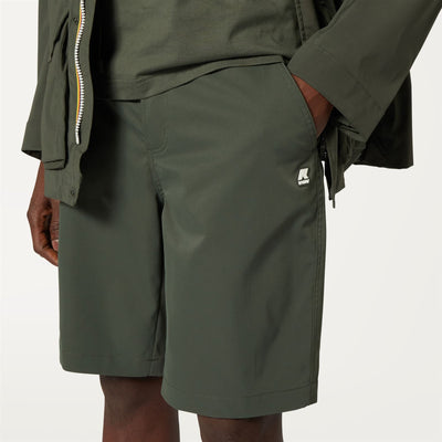 Pave Twill - Shorts - Men - Green Blackish