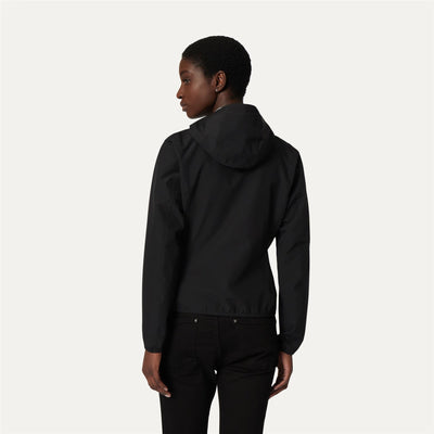 LIL STRETCH DOT - Jacket - Polyester - Woman - Black Pure