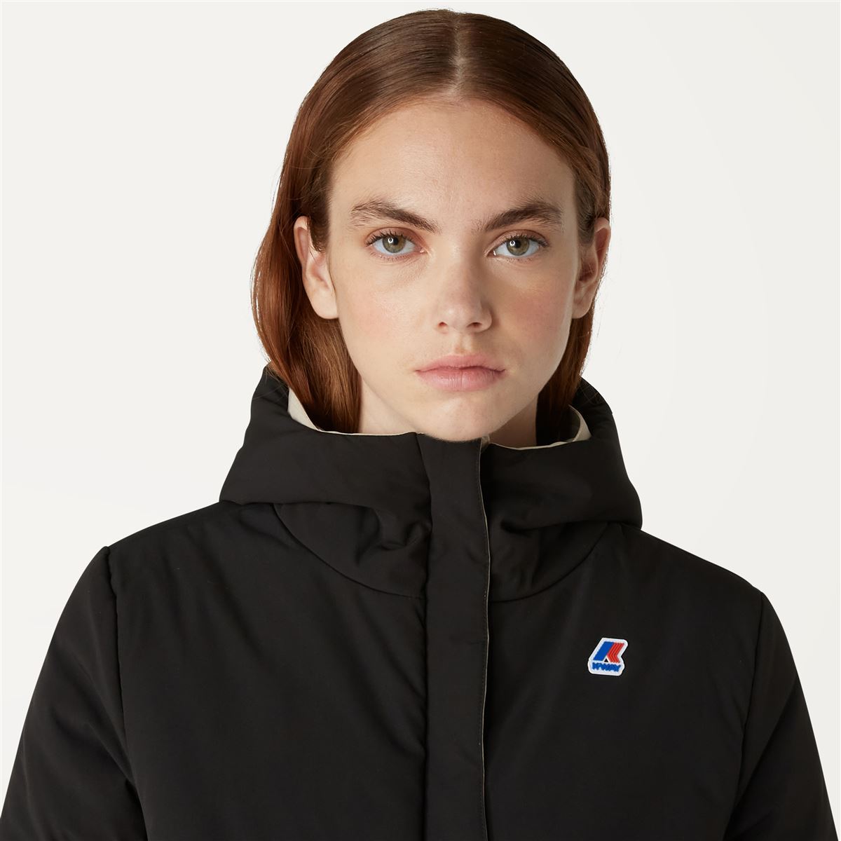 SOPHIE WARM REVERSIBLE - Jackets - Mid - Woman - Beige Grey - Black