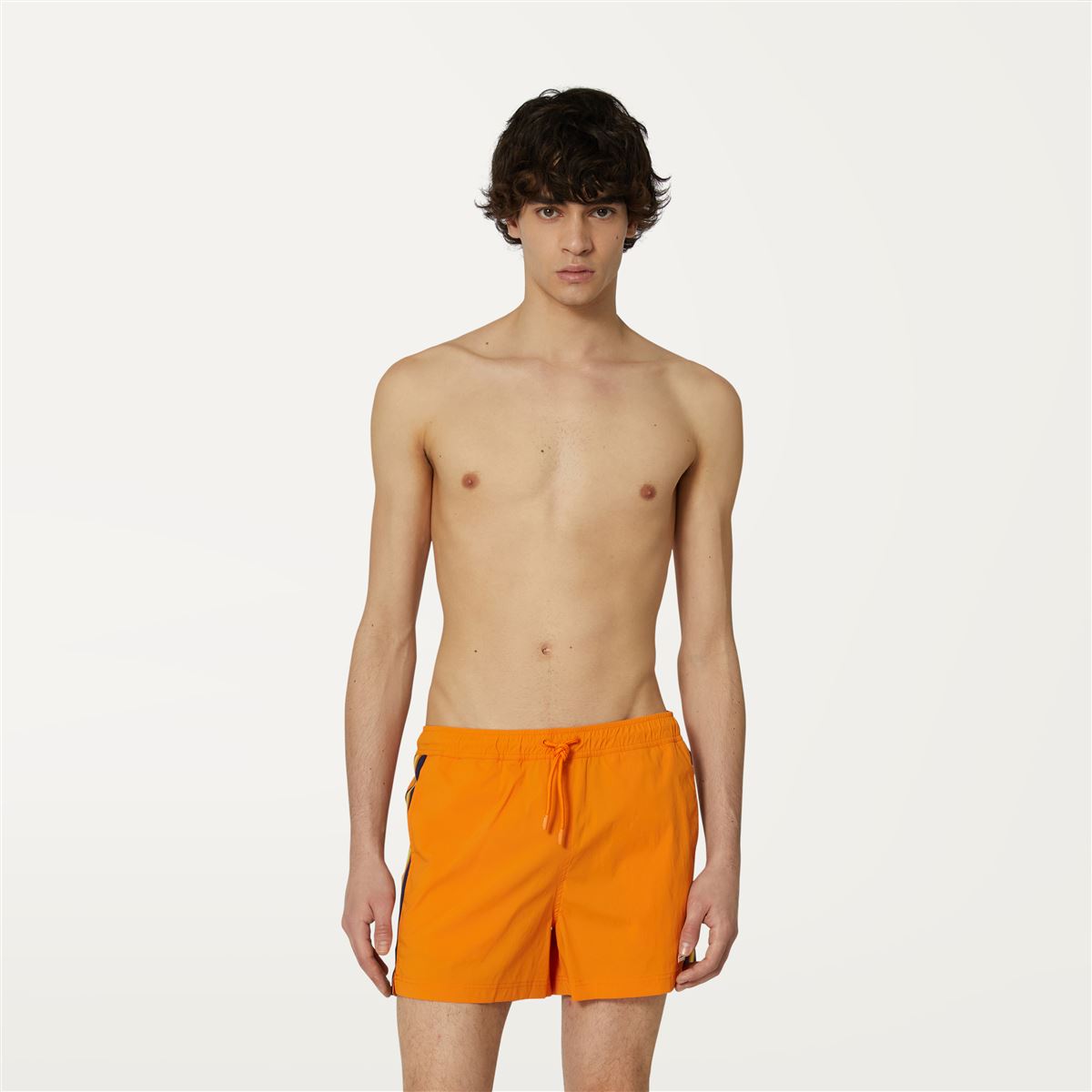 SALT - Bathing Suit - Nylon - Man - Orange Rust