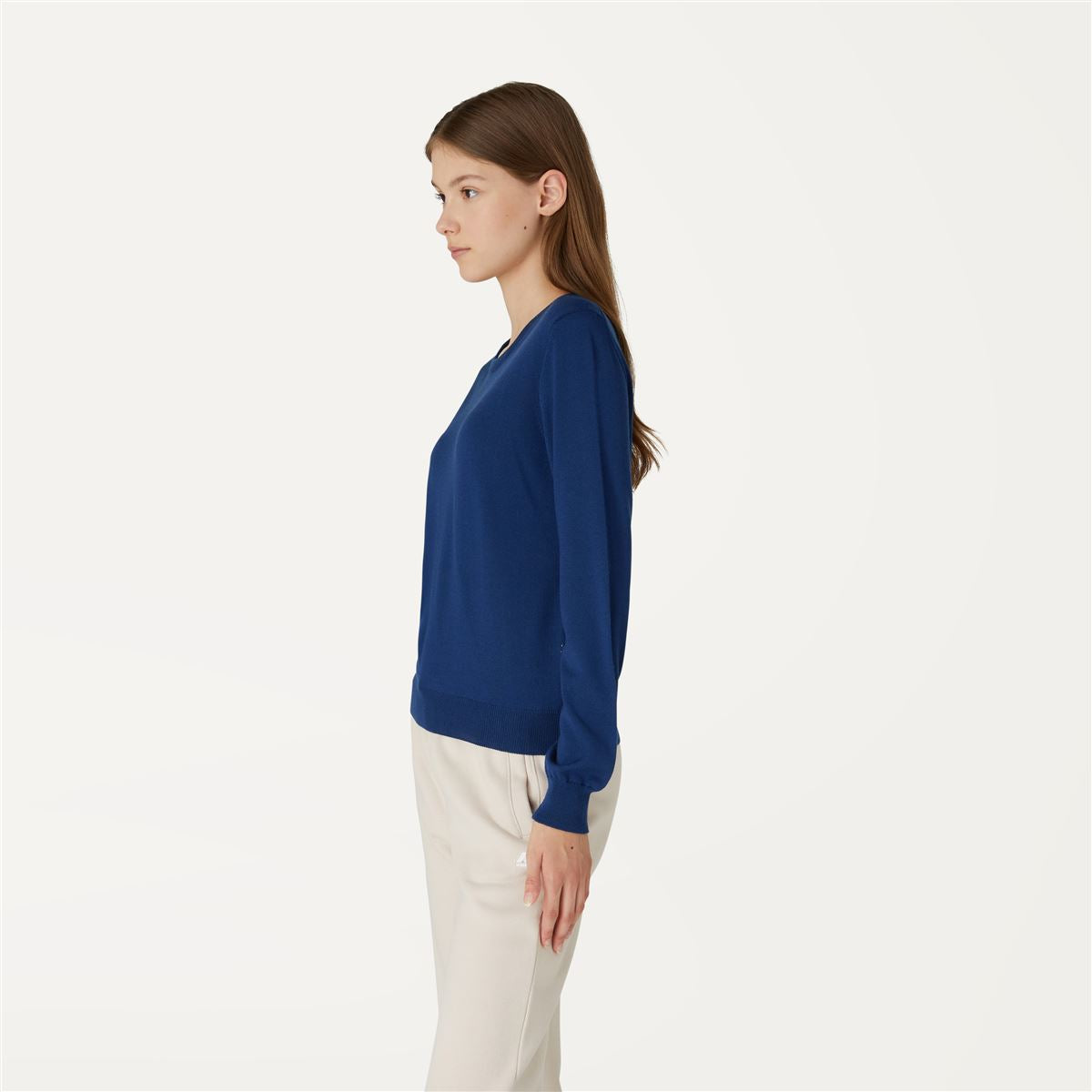 ABBI MERINO - Knitwear - Pull  Over - Woman - Blue
