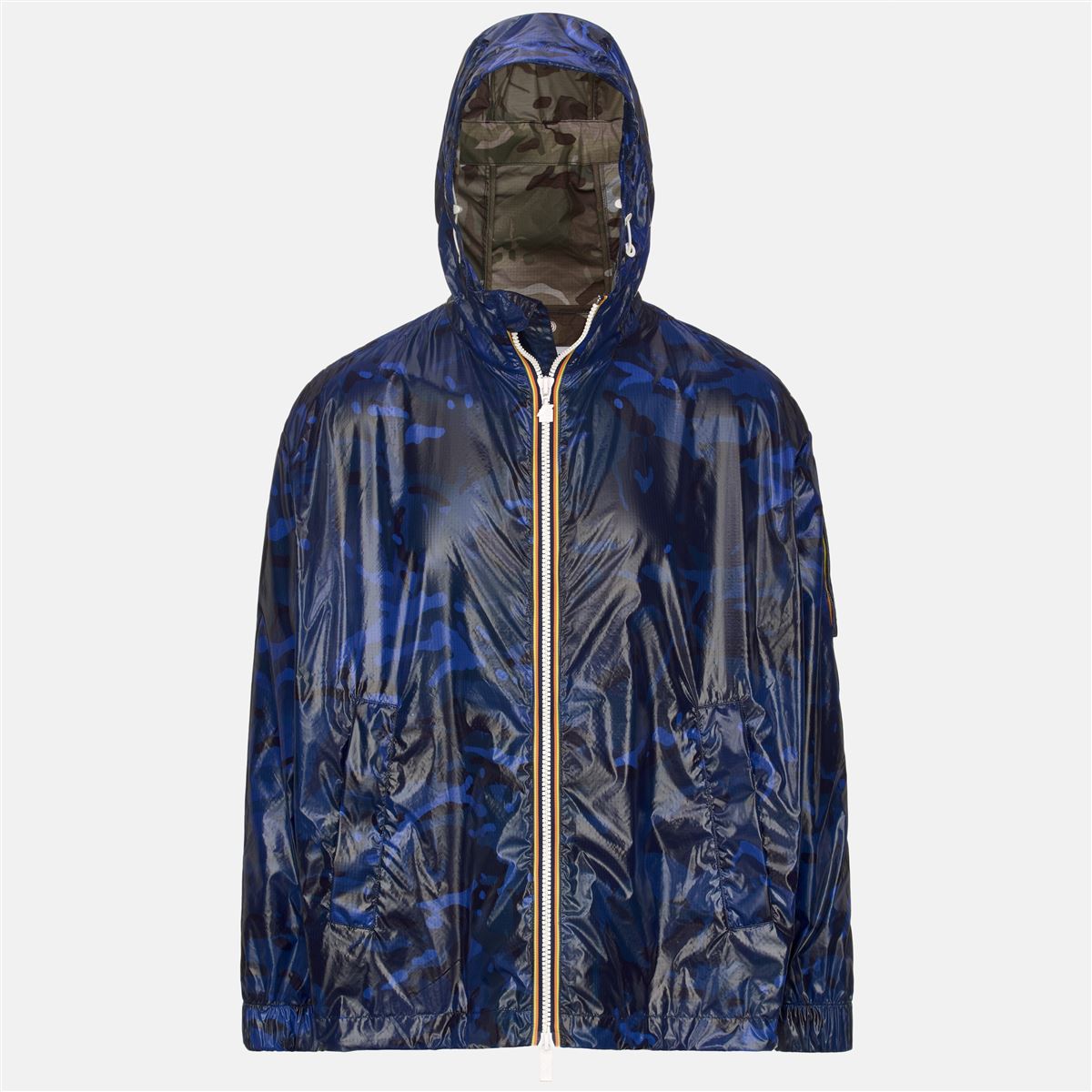 CLAUDEL CAMOU - Jacket - Polyamide - Unisex - Blue Camouflage
