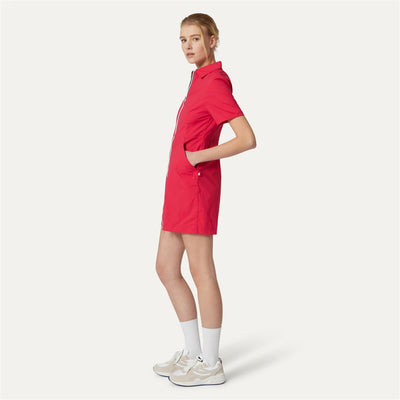 AMPHORE - Dress - Nylon - Woman - Red Berry