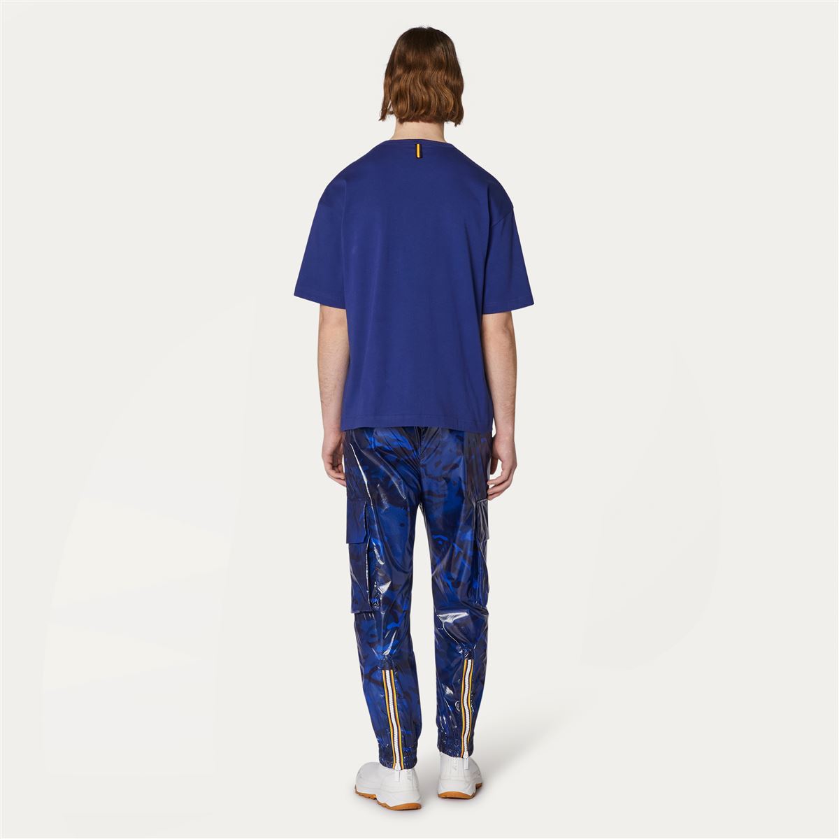 LEO POCKET  CAMOU - Pants - Polyamide - Unisex - Blue Camouflage